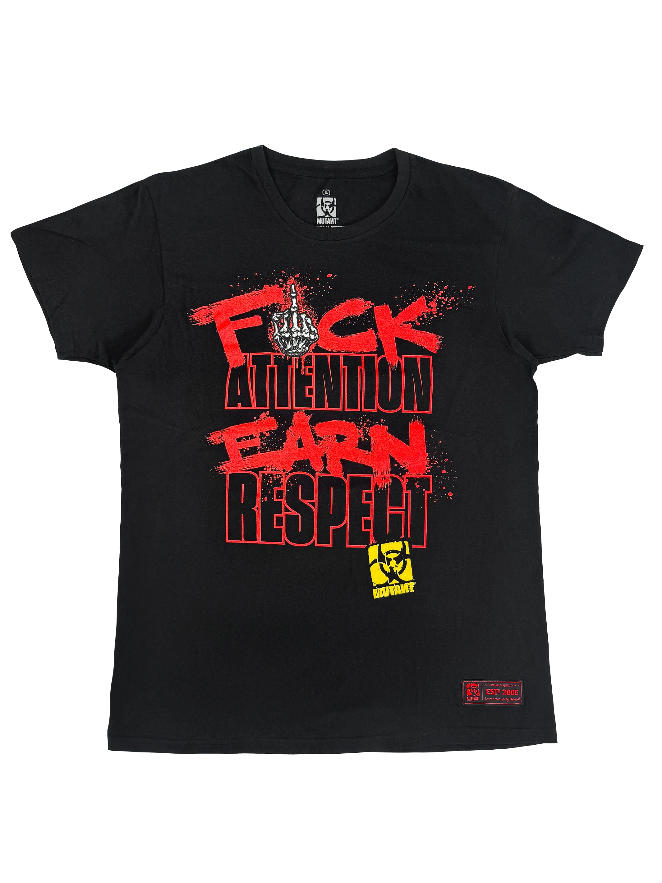 MUTANT® DUSTY HANSHAW FK* ATTENTION T-SHIRT