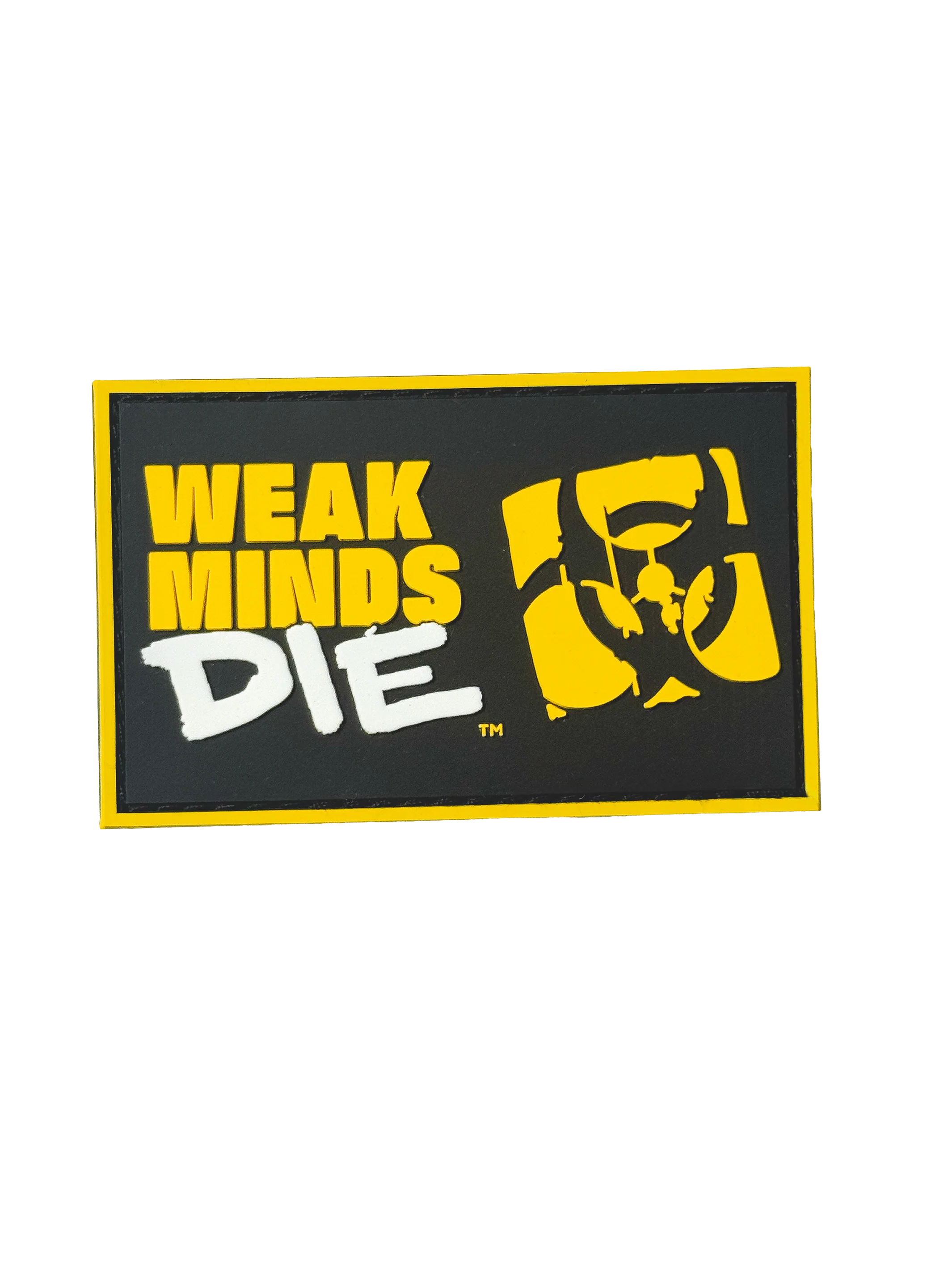 MUTANT® MIND’FK Weak Minds Die 80x50mm Black