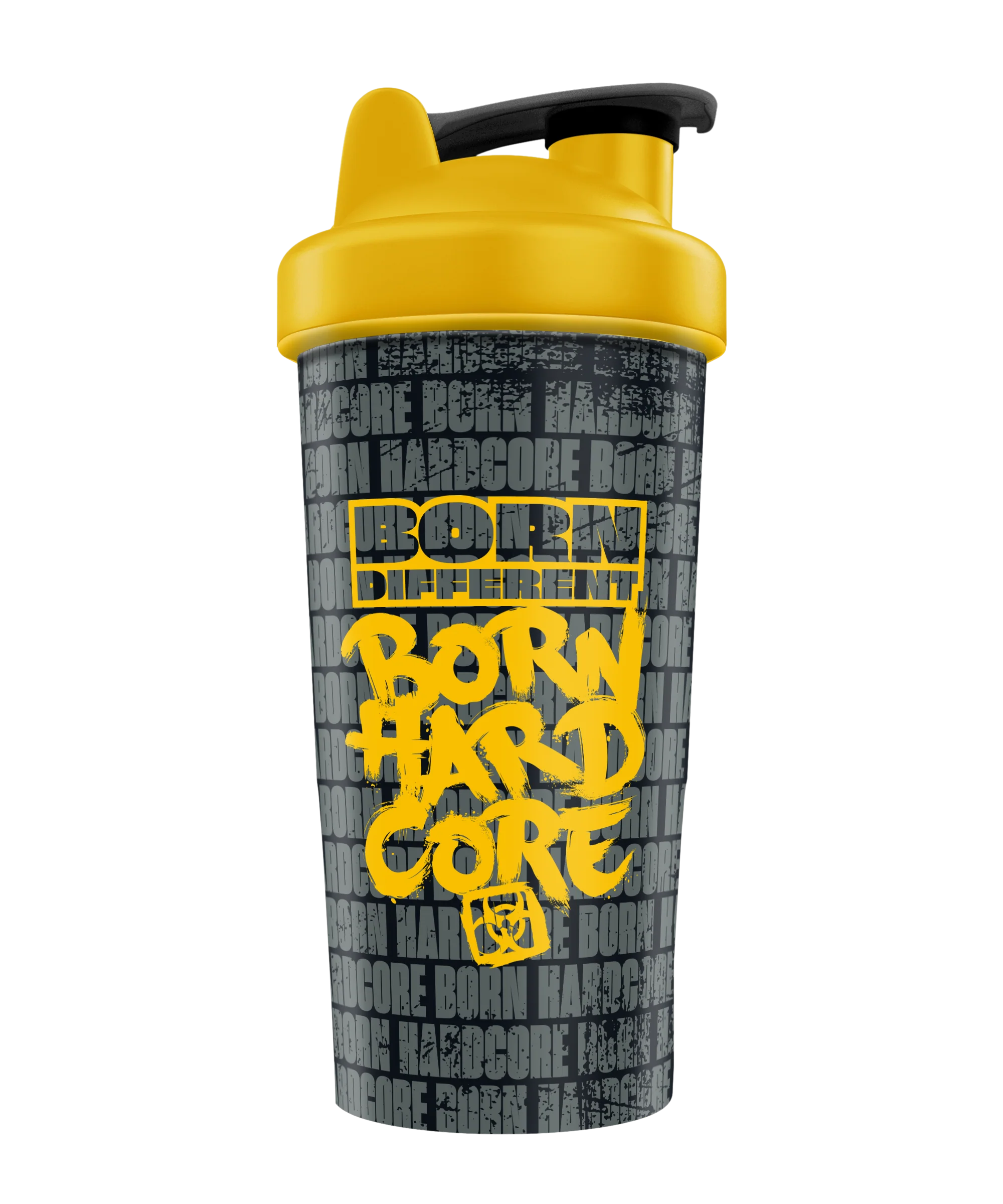 MUTANT® Born Hardcore Wrapped Shaker 28oz (yellow)