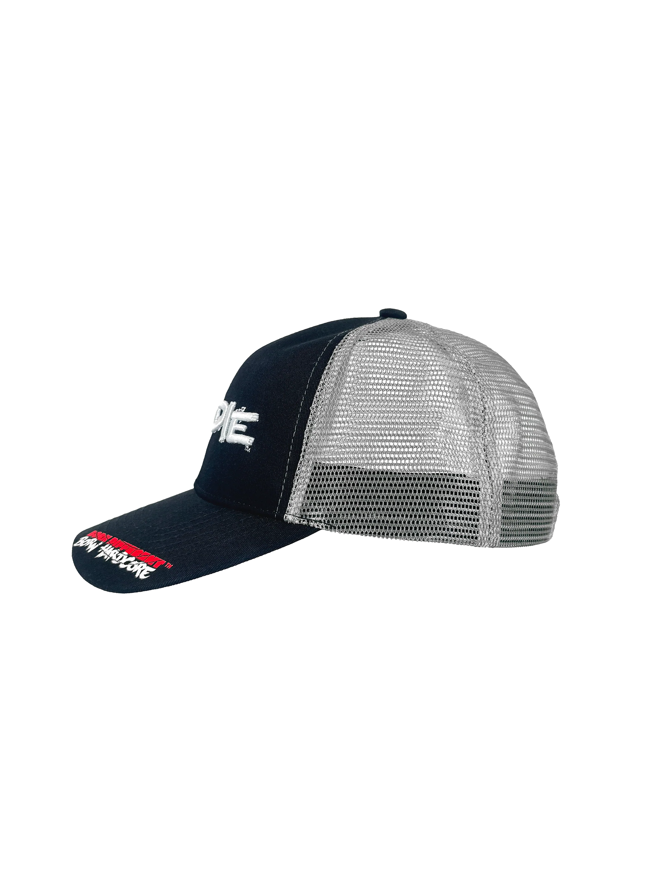 MUTANT® MIND FK Weak Minds Die Trucker Cap (Black & Red) - Image 5