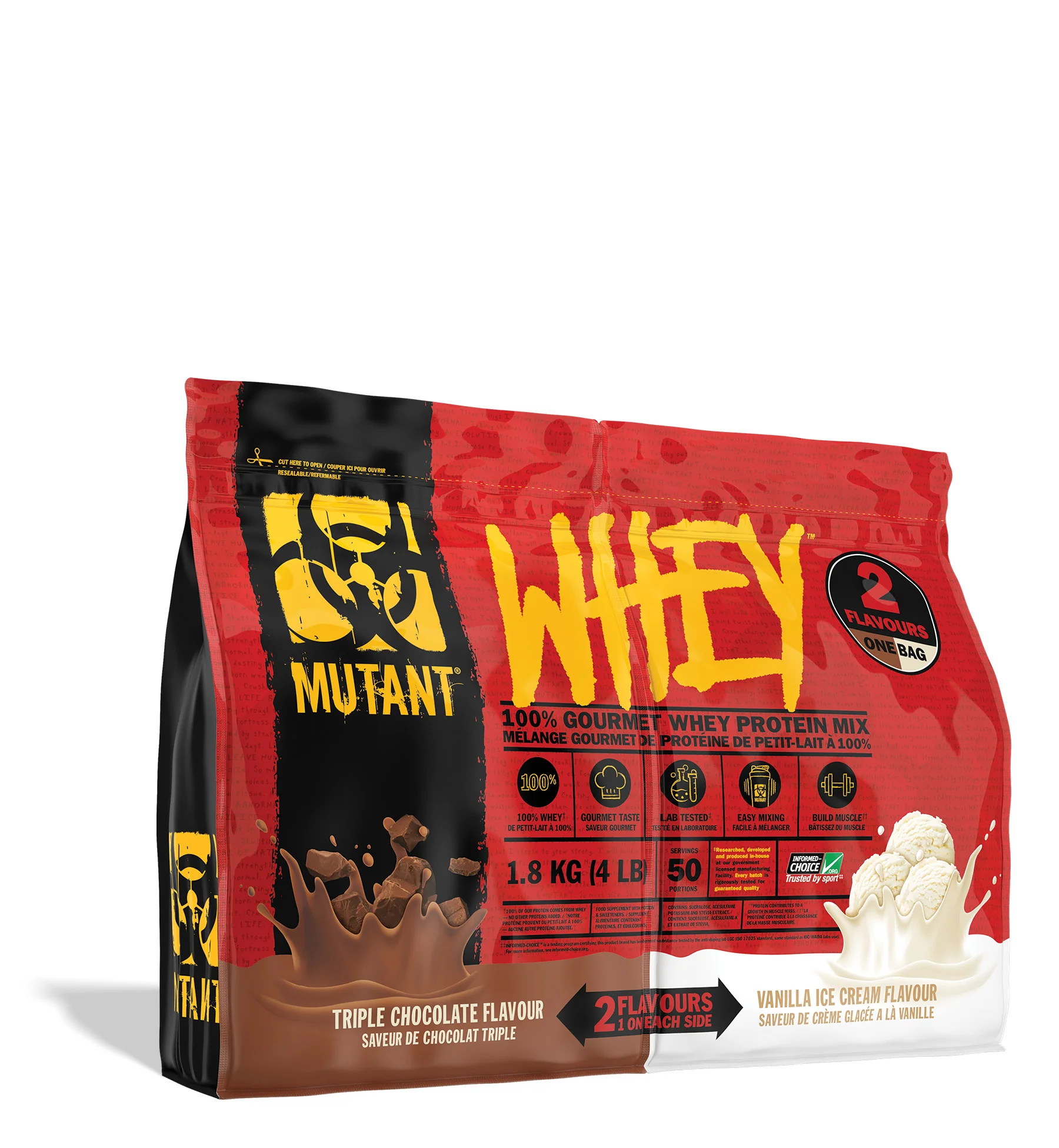 WHEY 4lb Dual Flavor - Whey Protein Mix - Image 3