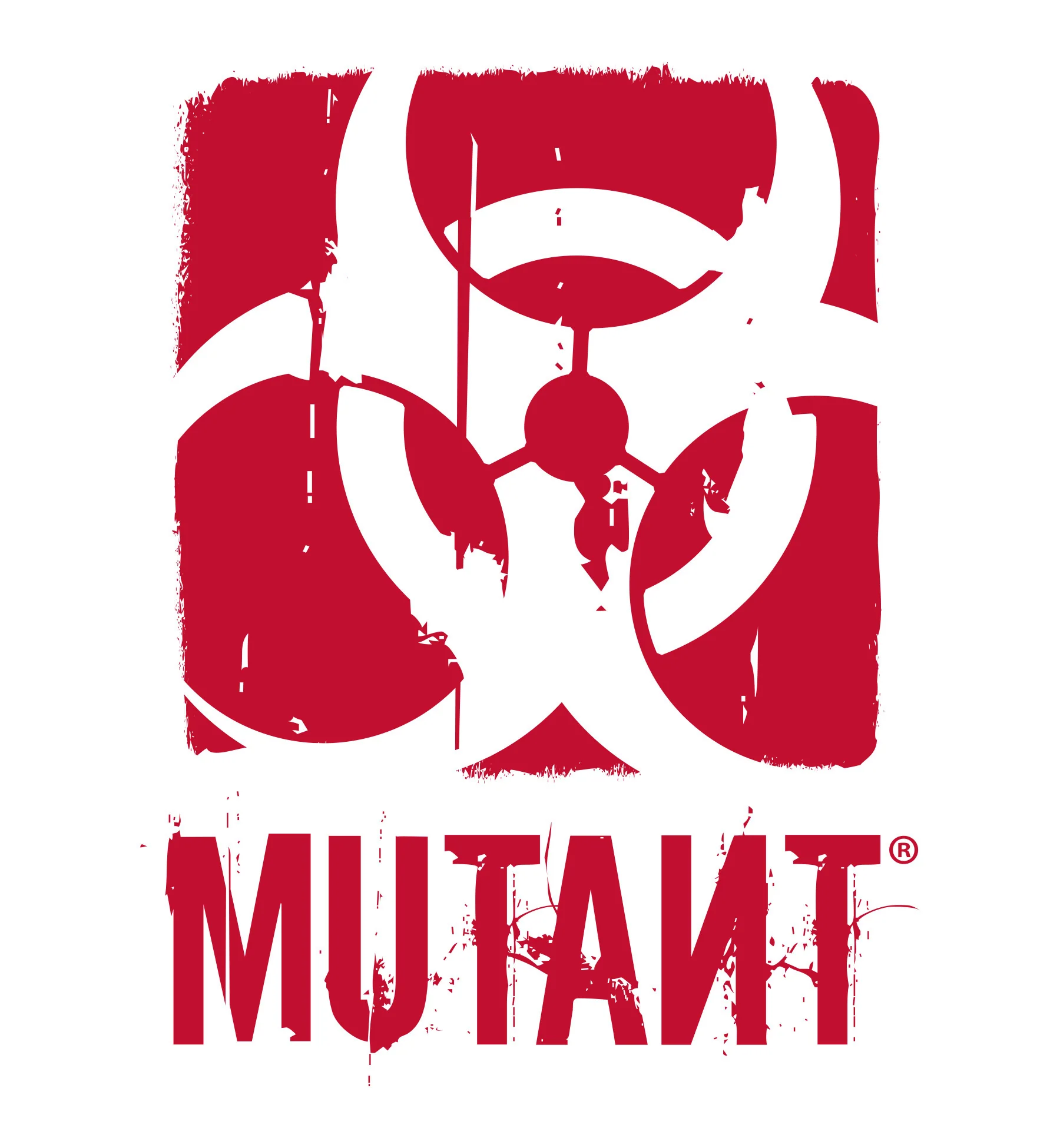 RUGGED Truck Window Decal (Red & Clear) - Image 4